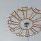 Ekena Millwork Augustus Wood Fretwork Pierced Ceiling Medallion, Alder, 34"OD x 12"ID x 1/4"T CMWP34X34X0250AUAL - alternate 6